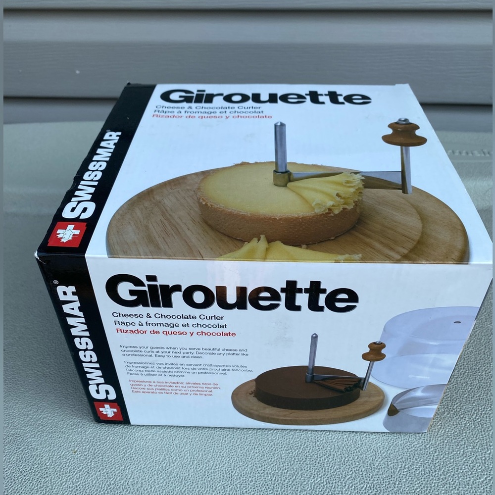 Girouette Cheese and chocolate curler New